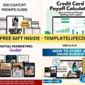 30 Day Editable Social Media Content Calendar | PLR MRR Digital Download