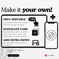 AI Content Generation Workflow & Fact-Check Log | Google Sheets & Excel Template