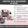 Faceless Digital Marketing Guide MRR PLR | 77 Page Done For You Ebook for Passive Income