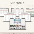 Wedding Planner Spreadsheet Wedding Budget Tracker Wedding Timeline Checklist Guest List Tracker Wedding Itinerary Seating Plan Wedding Gift