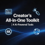 Creator’s All-in-One Toolkit | Wondershare + Topaz 4-Pack